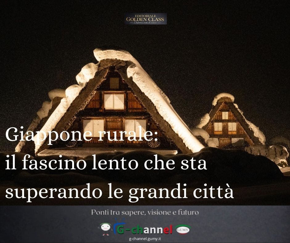 Giappone rurale: il fascino lento che sta superando le grandi città